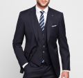 Dark blue wool suit drop six modern fit Digel 