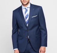 Abito blu navy digel drop sei modern fit pura lana reda 