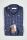 Camicia blu ingram in velluto stampato regular fit button down