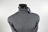 Ocean star turtleneck sweater with wool mixed in three colors