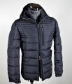 Short jacket blue talents with detachable hood regular fit