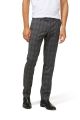Extra Slim fit pants digel wool stretch grey square Prince of Wales