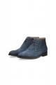  Shoes digel ankle boot in blue suede rubber bottom