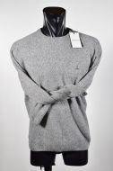 Sweater bramante round neck regular fit mixed wool mouliné 
