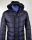 Talents jacket in eco-feather with detachable hood