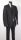 Luciano Soprani black pated dress with waistcoat and tie 
