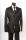 Glossy grey dress Luciano sopranos slim fit ceremony with waistcoat