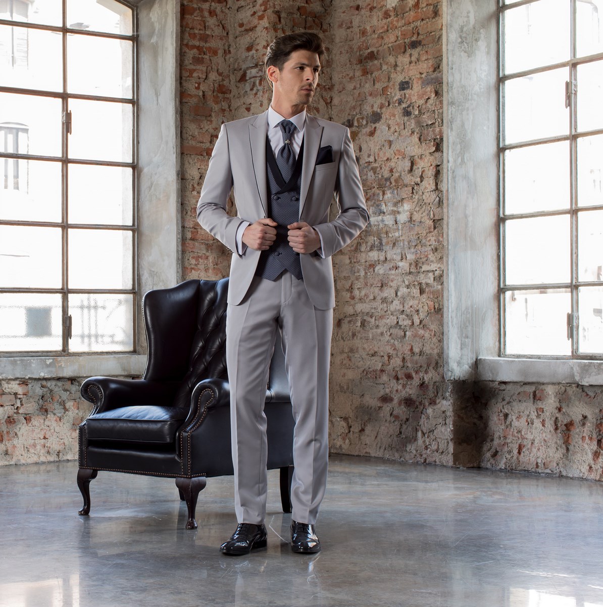 Abito da sposo musani wedding bluette collezione cerimonia 2019 negozio  online
