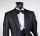 Tuxedo with black waistcoat slim fit musani ceremony 