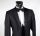 Tuxedo with black waistcoat slim fit musani ceremony 