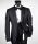 Tuxedo with black waistcoat slim fit musani ceremony 