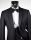 Tuxedo with black waistcoat slim fit musani ceremony 