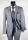 Light grey ceremony musani dress slim fit with lance chest