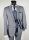 Light grey ceremony musani dress slim fit with lance chest