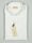 Pure linen washed white cotton shirt slim fit neck down button