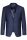 Abito elegante digel bluette slim fit con panciotto damascato  