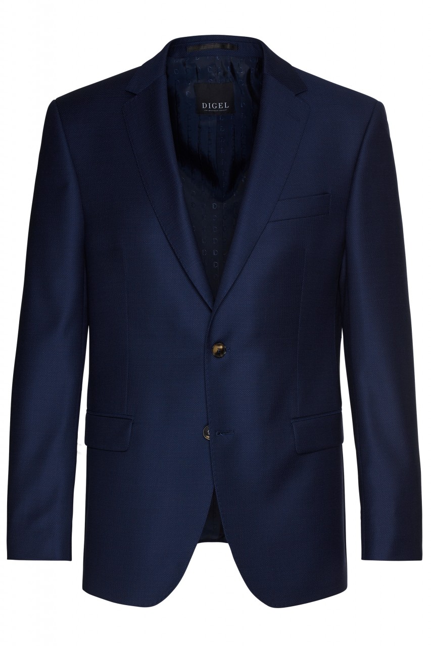 Abito uomo Digel blu marine drop quattro corto in pura Lana reda  rivenditore autorizzato online