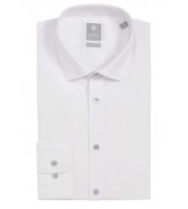 Camicia Pure bianca extra slim ft cotone elasticizzato