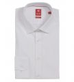 Camicia Pure bianca slim ft cotone elasticizzato 