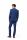 Slim fit digel dress navy blue pure wool marzotto super 100's