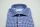 Camicia pancaldi slim fit cotone caldo flanella a quadri azzurro e blu
