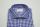 Pancaldi shirt slim fit cotton hot flannel blue and blue checked