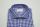 Camicia pancaldi slim fit cotone caldo flanella a quadri azzurro e blu