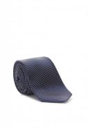 Cravatta elegante digel blu in seta pura 