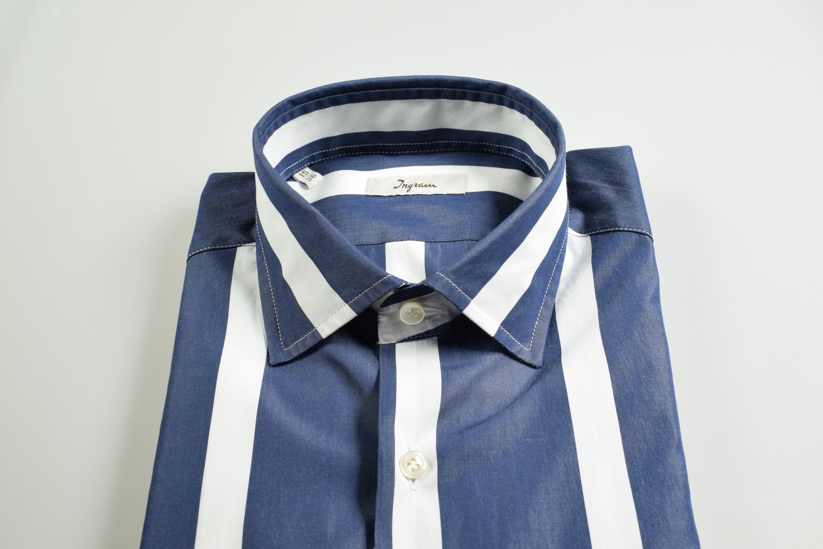 Shirt Ingram Wide Stripes Slim Fit Sale New Collection -20%