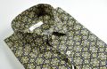 Pure cotton floral patterned slim fit ingram shirt