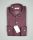 Camicia ingram slim fit fantasia geometrica bordeaux