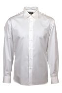 Camicia ingram bianca cotone no stiro collo italiano comfort fit 