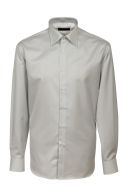 Camicia ingram grigio perla cotone no stiro collo italiano comfort fit 