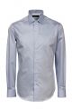 Light blue ingram shirt slim fit pure cotton no iron