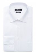 Camicia digel bianca regular fit puro cotone no stiro