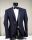 Slim fit modern blue tuxedo dress musani