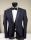 Slim fit modern blue tuxedo dress musani