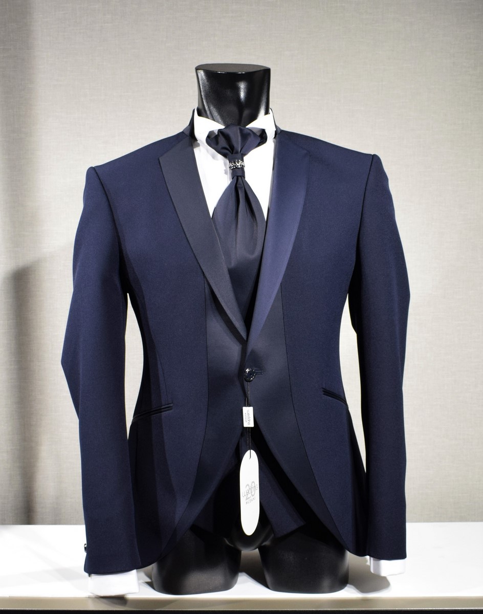 Abito da sposo Blu Musani Uomo Collezione 2020 negozio online saldi -10%