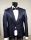 Dress tuxedo blue damask musani ceremony slim fit 