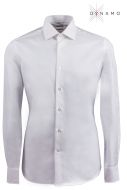 Camicia bianca ingram dynamo tessuto performante vestibilità slim fit