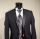 Modern tuxedo slim fit nero musani ceremony 