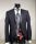 Smoking moderno slim fit nero musani cerimonia 