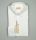 Regular fit pancaldi shirt in pure white linen neck button down 