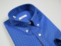 Blue shirt ingram regular fit neck button down