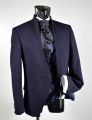 Blue dress musani ceremony slim fit with waistcoat and tie