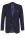 Dark blue jacket digel drop four short wool marzotto with patch pockets
