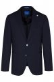 Giacca blazer blu digel sfoderato drop quattro corto 