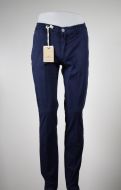 Slim fit trousers quota eight in stretch cotton slim fit