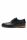 Elegant shoe derby black lace-up digel in worked leather