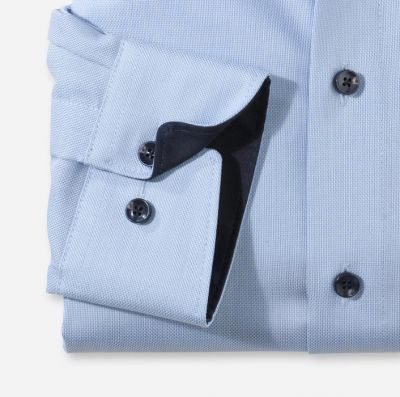 Olymp Luxor, camicia in cotone a manica lunga, modern fit